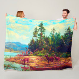 Manta Polar Vista en Long Lake Arthur Fitzwilliam Tait 1882 