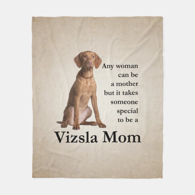 Manta Polar Viszla Mom Fleece Blanket (Anverso)