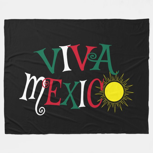 Manta Polar Viva México (Frente (Horizontal))