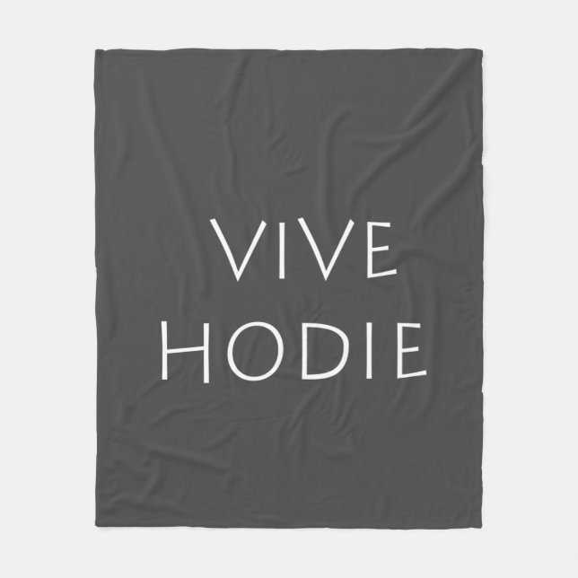 Manta Polar Vive hodie (Anverso)