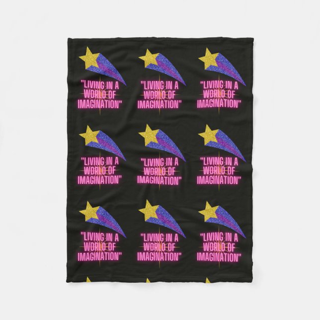 MANTA POLAR VIVIENDO EN UN MUNDO DE IMAGINACIÓN (Anverso)