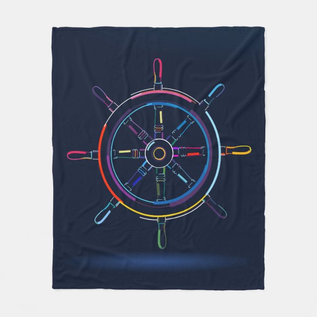 Manta Polar Volante de dirección de buques de madera (Anverso)