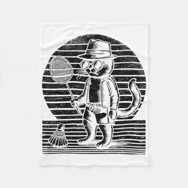 Manta Polar Volante Ninja de Bádminton  (Anverso)