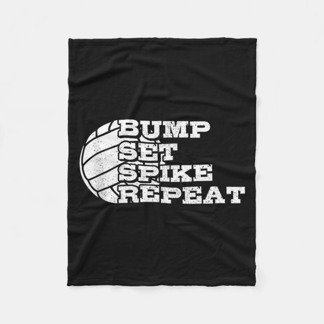 Manta Polar Volleyball Bump Set Ske Repeat Beach Volleyball Gi (Anverso)
