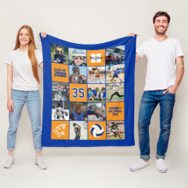 Manta Polar Volleyball Player Senior Night Gift Custom Color