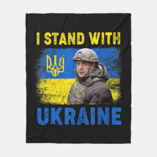 Manta Polar Volodymyr Zelensky estoy con Ucrania