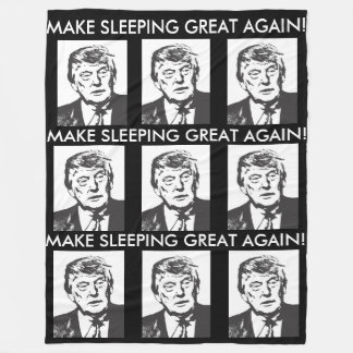 Manta Polar Volver a dormir bien, Donald Trump