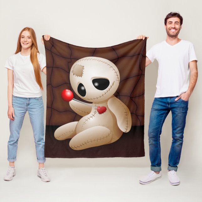 Manta Polar Voodoo Doll Personalizado enamorado (In situ)