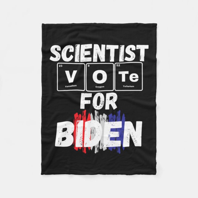 Manta Polar Votación Científica Por Biden (Anverso)