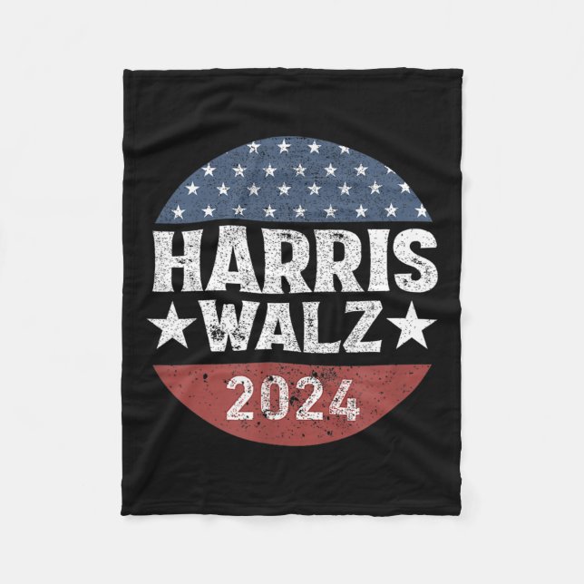 Manta Polar Votación de Kamalaharris Timwaltz 2024 (Anverso)