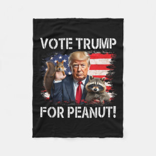 Manta Polar Votar por Trump por la ardilla 2