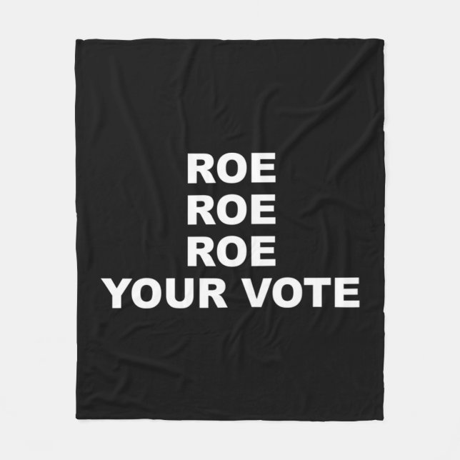 Manta Polar voto de roe roe roe (Anverso)