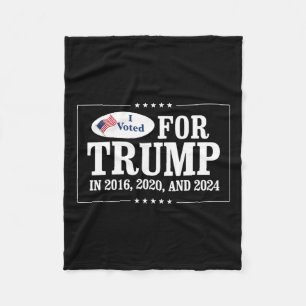 Manta Polar Votó Por Trump En 2016, 2020 Y 2024