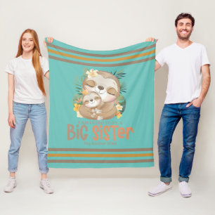 Manta Polar Voy A Ser Una Gran Hermana Invitación De Lema