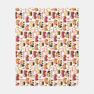 Manta Polar ¡Vroom Honk Beep! Ejes