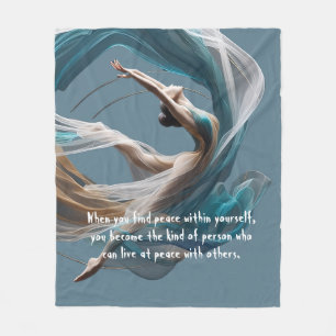 Manta Polar Vuelo aéreo Aire Yoga Instructor Pilates Fitness