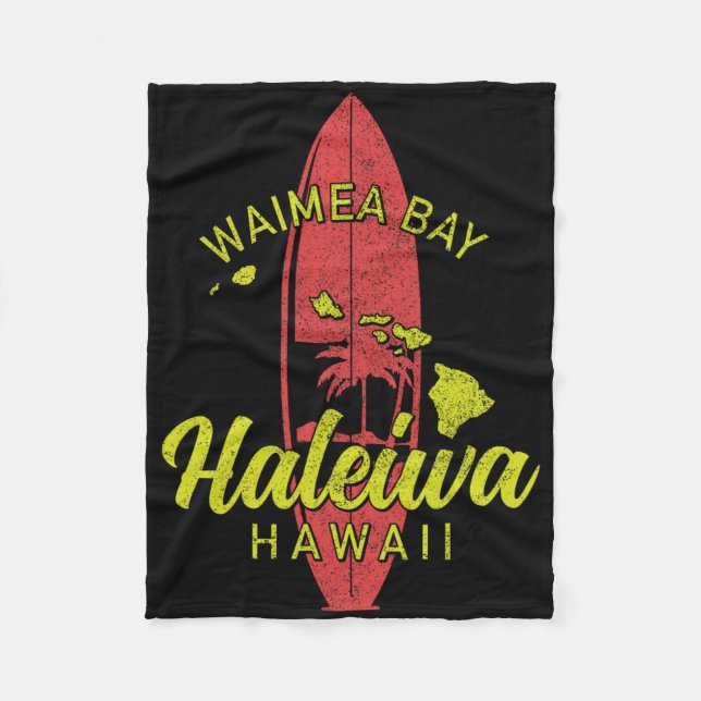 Manta Polar Waimea Y Haleiwa Hawaii Surf Board Surfing Surfer  (Anverso)
