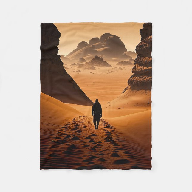 Manta Polar Walking Dune Fleece Blanket (Anverso)