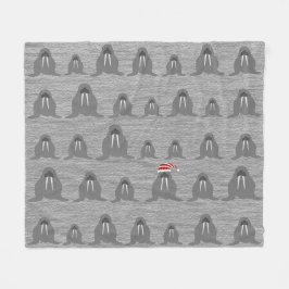 Manta Polar Walrus Fleece Blanket