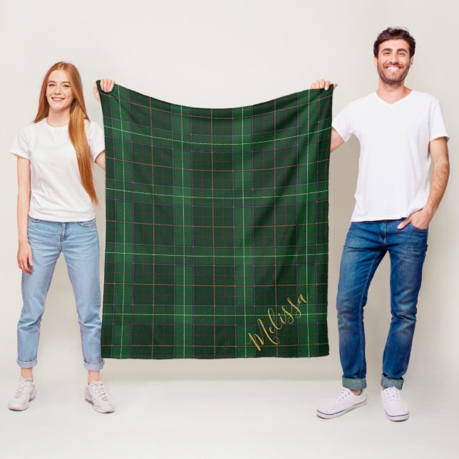 Manta Polar Walsh Tartán, el clan de plástico personalizado (In situ)