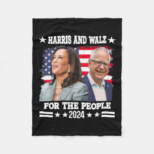 Manta Polar Walz 2024 Elección Kamala Harris Tim Waltz 
