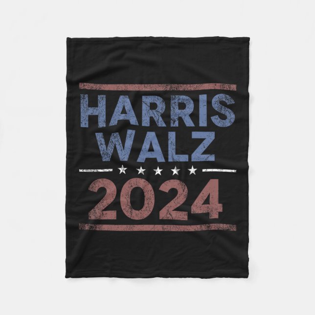 Manta Polar Walz 2024 - Kamala Harris Tim Walz 1 (Anverso)