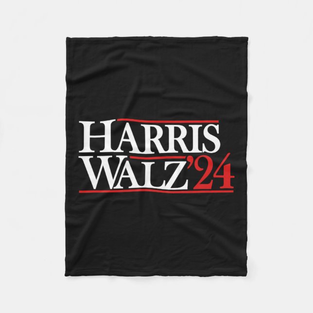 Manta Polar Walz 24 Presidente Kamala 2024 (Anverso)