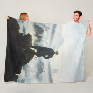 Manta Polar Wanderer por encima del mar de niebla, Friedrich