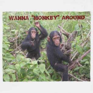 MANTA POLAR WANNA "MONKEY" ALREDEDOR