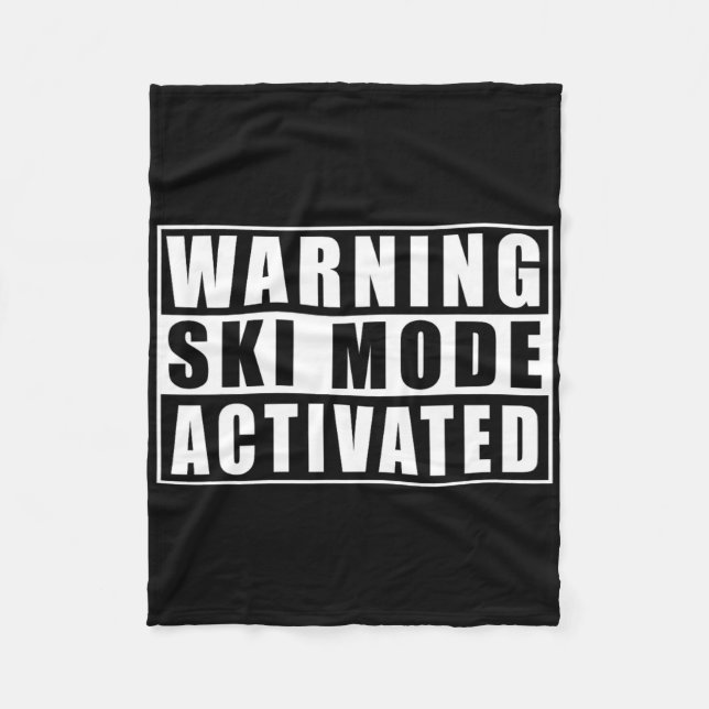 Manta Polar Warning Ski Mode Activated  (Anverso)