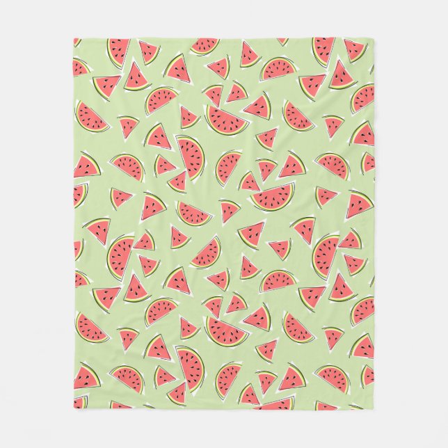 Manta Polar Watermelon Green Multi 2 (Anverso)