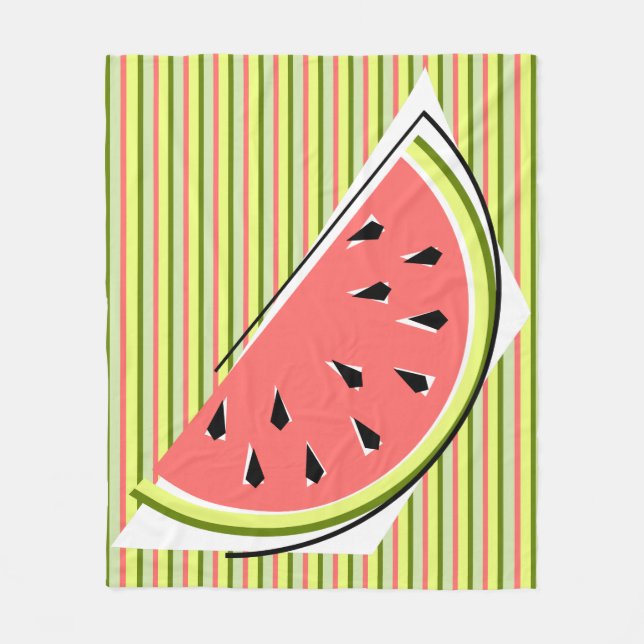 Manta Polar Watermelon Slice Stripe Classic (Anverso)