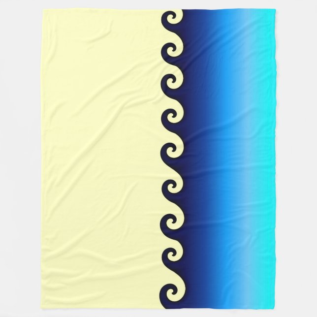 Manta Polar Waves Blanket 60"x80" (Anverso)