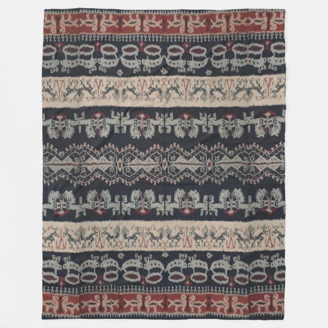 Manta Polar Weavings tribales indonesios Indonesia de las (Anverso)