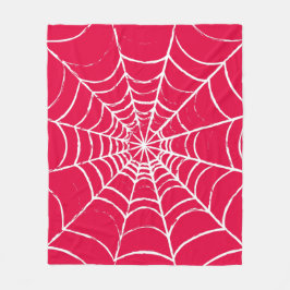 Manta Polar Web rosa