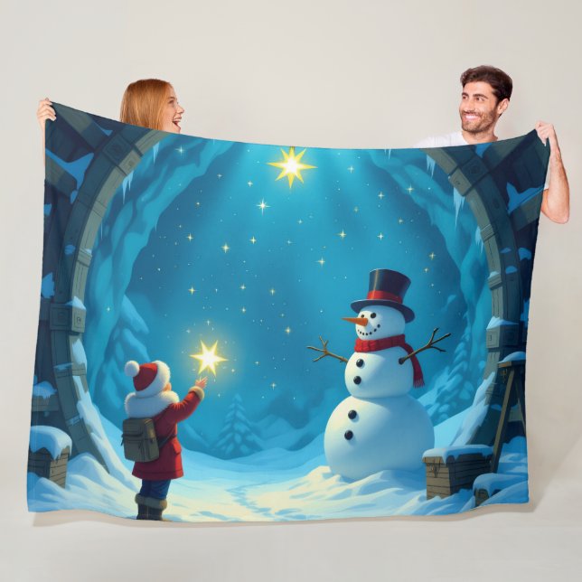 Manta Polar „Weihnachtliche Harmonie“ (In situ)