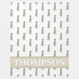 Manta Polar Weimaraner