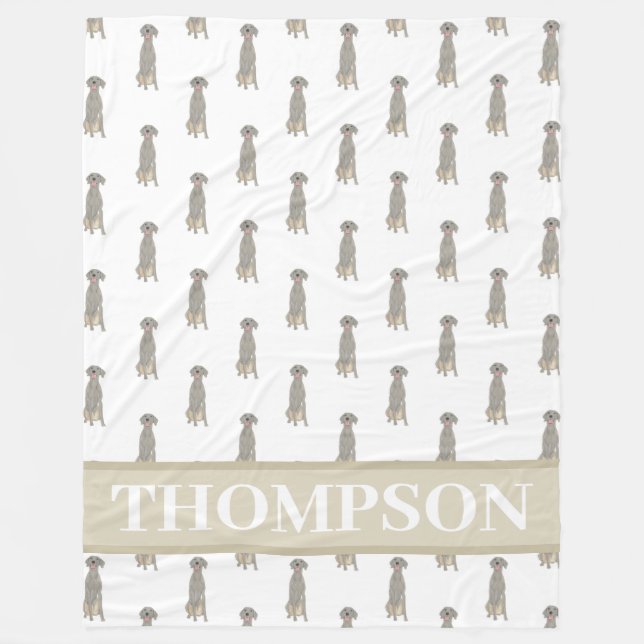 Manta Polar Weimaraner (Anverso)