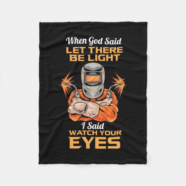 Manta Polar Welder Said Watch Your Oyes (Anverso)