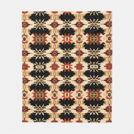 Manta Polar Western Throw Blanket - Acogedor encanto del suroe