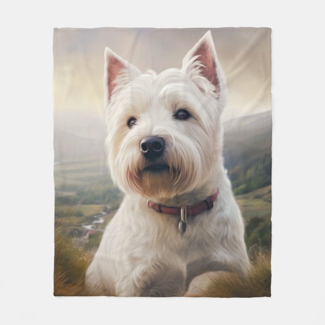 Manta Polar Westie (Anverso)