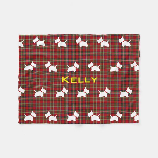 Manta Polar Westie (Frente (Horizontal))