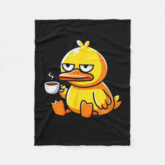 Manta Polar What The Duck Owner I Love Ducks Lover Funny Rubbe (Anverso)