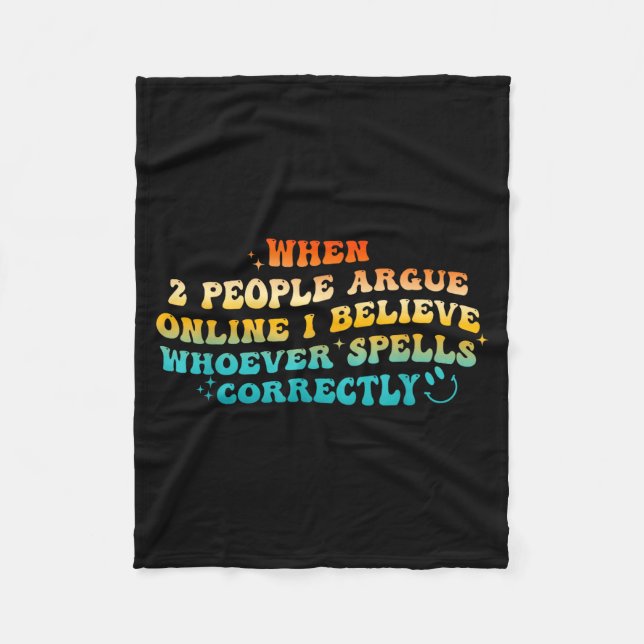 Manta Polar When 2 People Argue Online, I Believe Wcute Ss Cut (Anverso)