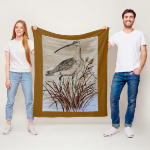 Manta Polar Whimbrel Fleece Blanket