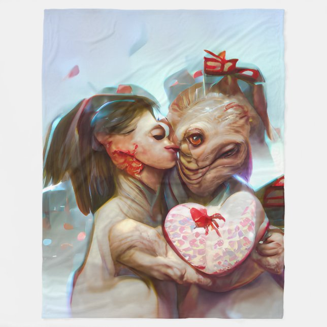 Manta Polar Whimsical Alien Romance (Anverso)