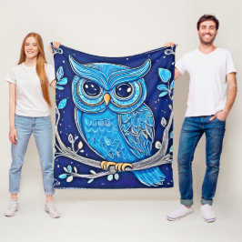Manta Polar Whimsical Chalk Owl