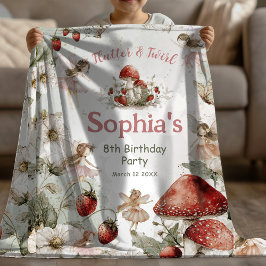 Manta Polar whimsical flutter and twirl fairies birthday 