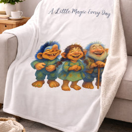 Manta Polar Whimsical Troll Family Gift  Magic Every Day