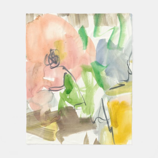 Manta Polar Whimsy in the Garden II (Anverso)